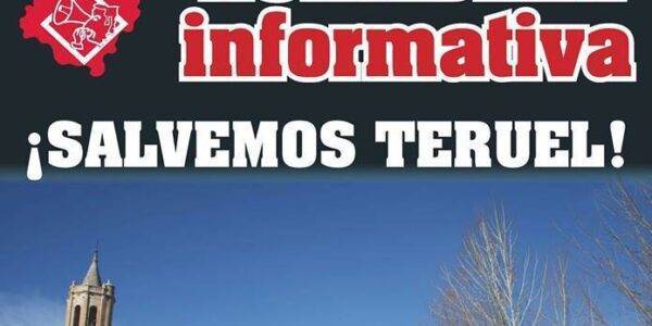 Asamblea informativa  ¡SALVEMOS TERUEL! 12 de Abril
