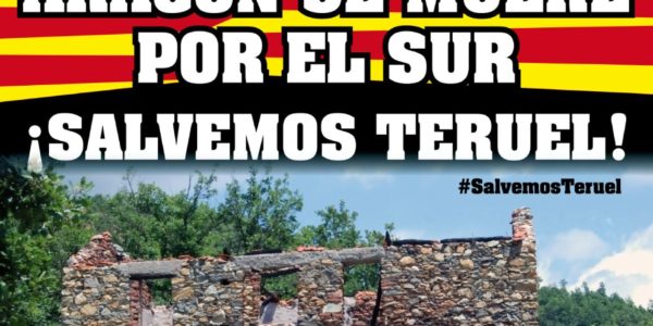 ¡SALVEMOS TERUEL juntos! el 6 de Mayo Manifestación en Zaragoza