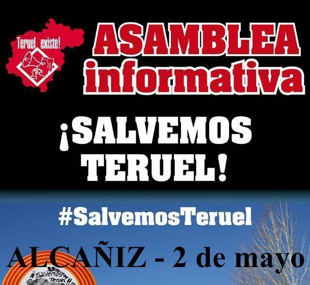 Asamblea Salvemos Teruel en Alcañiz, Teruel Existe