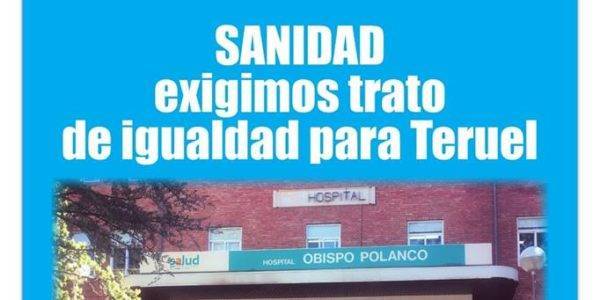 Manifestación por la Igualdad en la Sanidad con Teruel