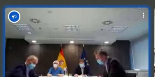 El Ministro de Universidades anuncia a Guitarte la creación en Alcañiz de un centro de la UNED, como se acordó en julio