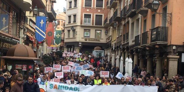Teruel Existe apoya la manifestación «Salvemos la atención primaria»