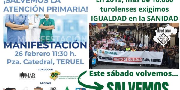 Manifestación ¡Salvemos la Atención Primaria!