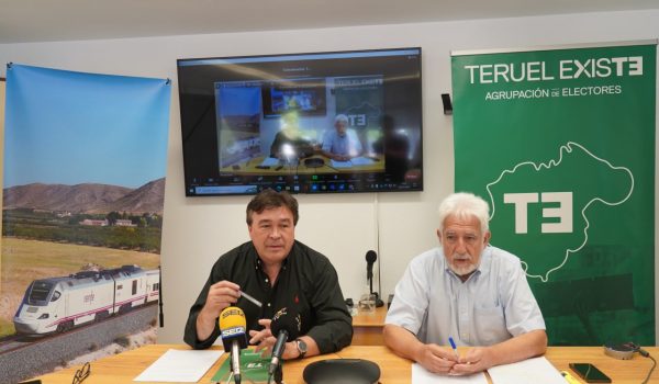 Teruel Existe: el Gobierno ya no tiene excusa para retrasar las ayudas al funcionamiento y el tren directo Teruel – Madrid