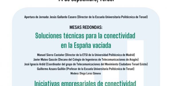 Académicos y expertos en conectividad plantearán soluciones para la España vaciada en una Jornada organizada por Teruel Existe
