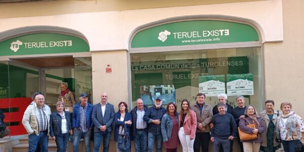 Teruel Existe abre su sede en Alcañiz en un acto que reivindica el movimiento ciudadano y político por las comarcas del Bajo Aragón
