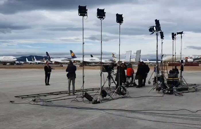 Discurso de fin de año de Javier Lambán en el aeropuerto de Teruel