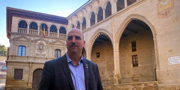 Joaquín Egea, candidato de Teruel Existe a la Alcaldía: «Alcañiz necesita ejercer como auténtica capital del Bajo Aragón y volver a ser el referente que ha sido en la historia»