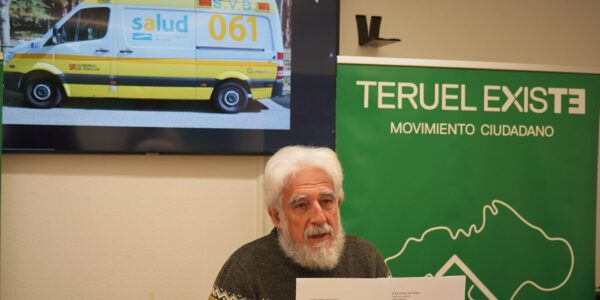Teruel Existe presenta una Proposición de Ley en las Cortes de Aragón para crear una empresa pública de Transporte Sanitario Urgente